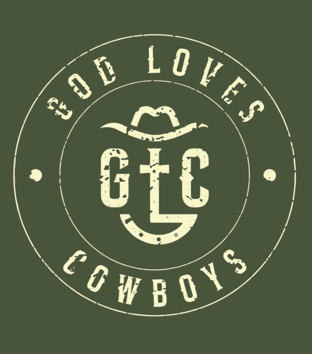 God Loves Cowboys Classic Tee