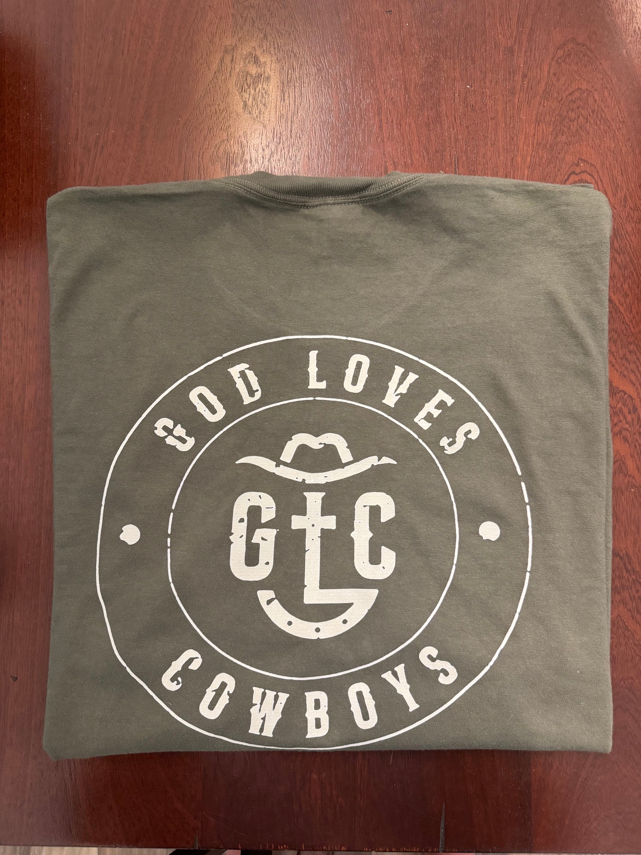 God Loves Cowboys Classic Tee