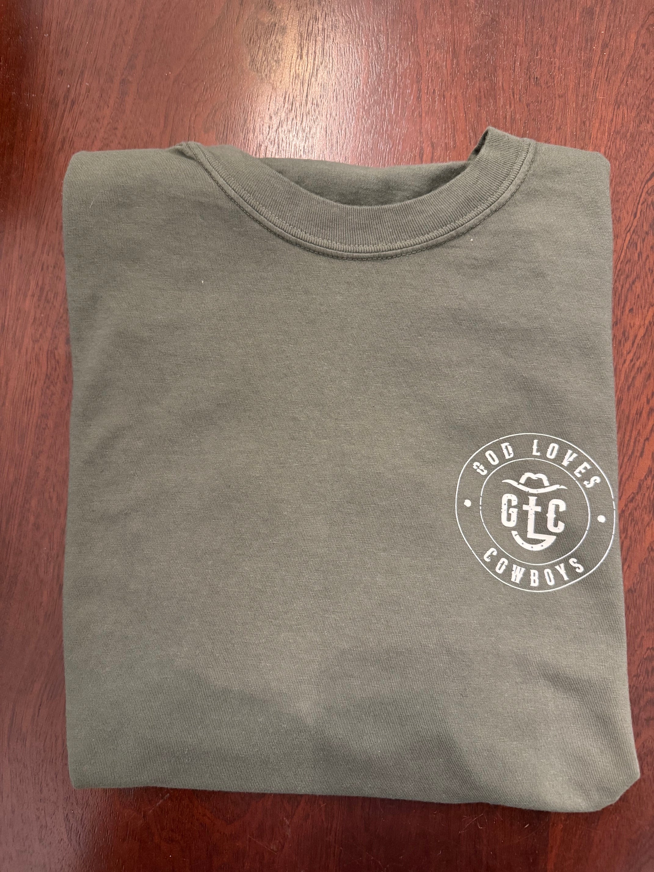 God Loves Cowboys Classic Tee