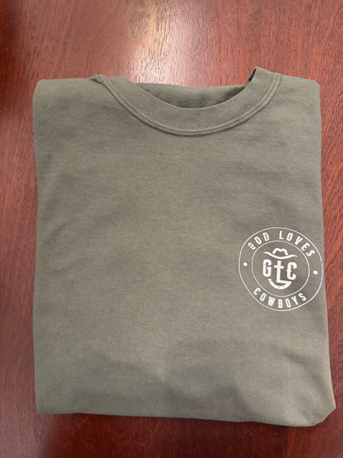 God Loves Cowboys Classic Tee