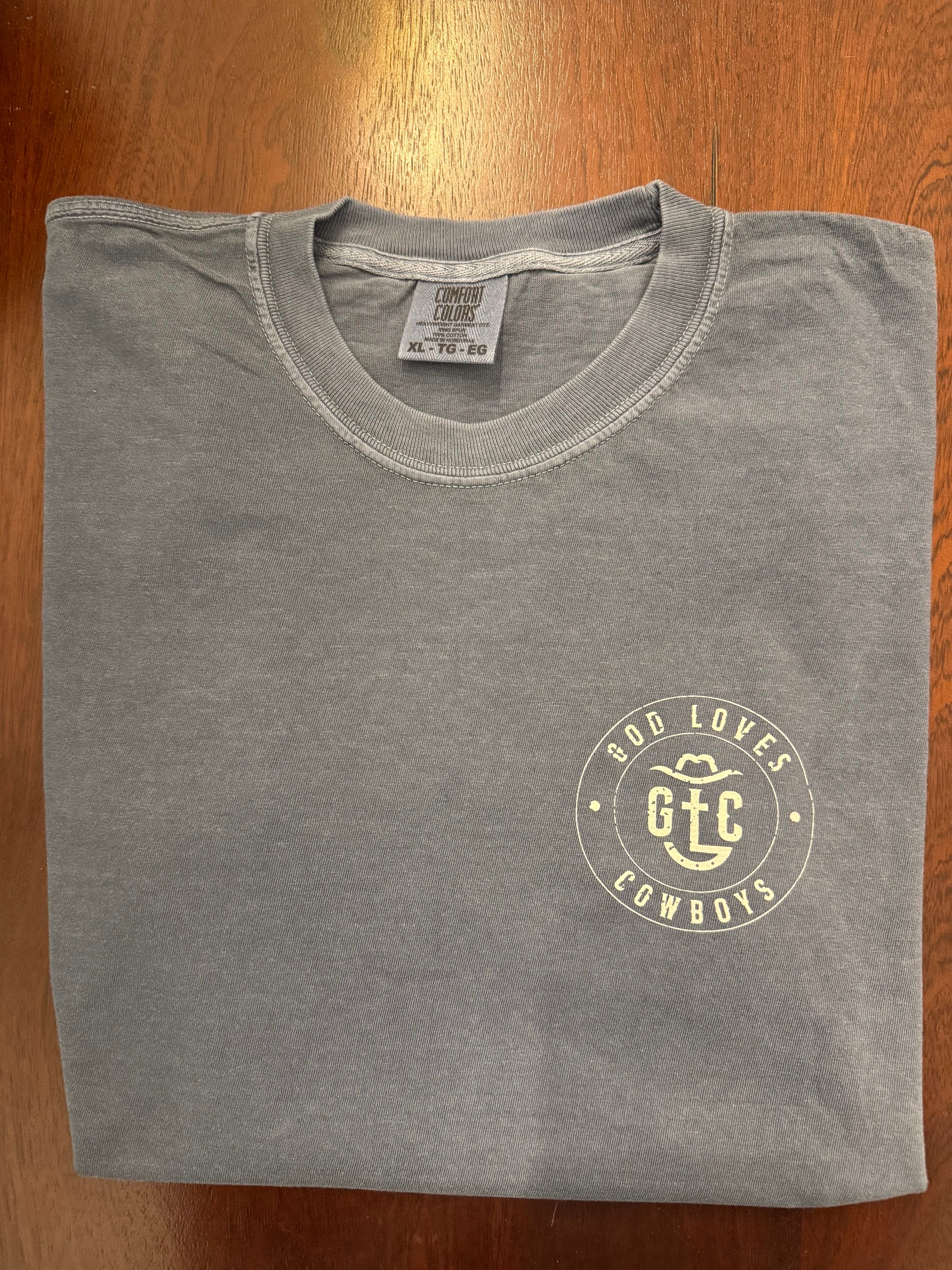 God Loves Cowboys Classic Tee